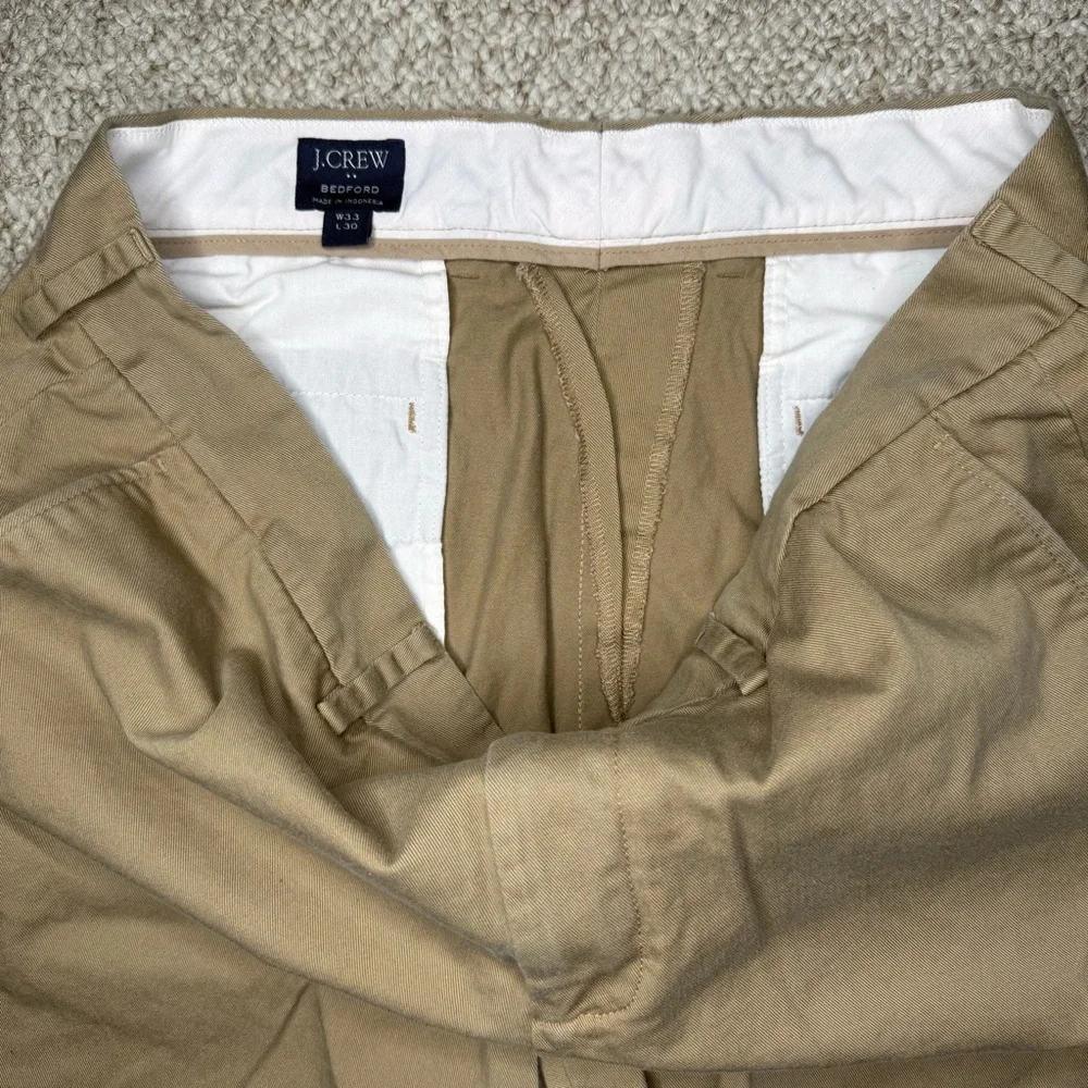 J. Crew Bedford khaki pants